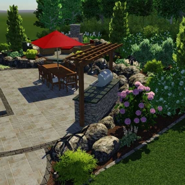 Backyard Patio Design