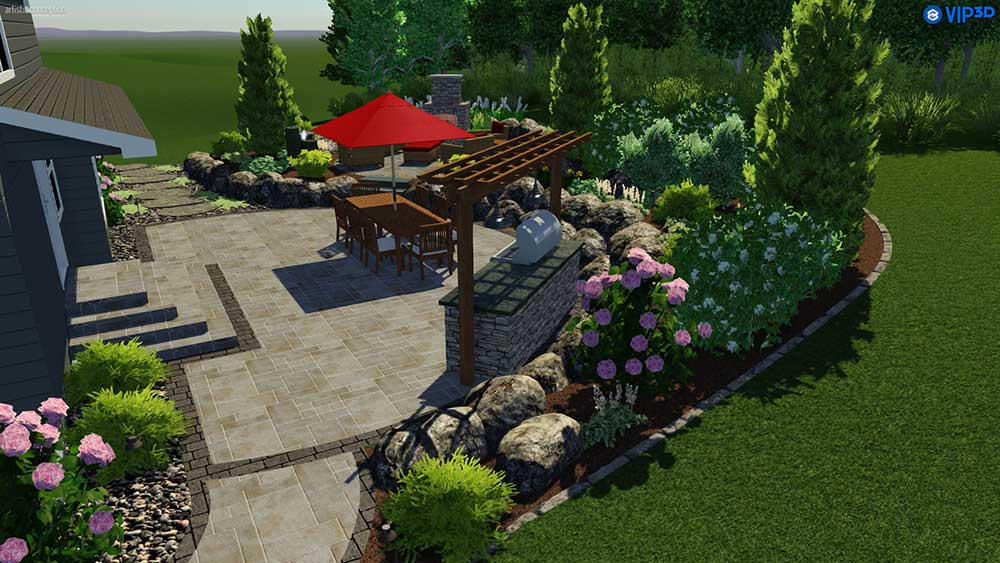 landscaping patio