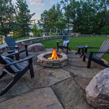 Outdoor Fire Pit Lighting