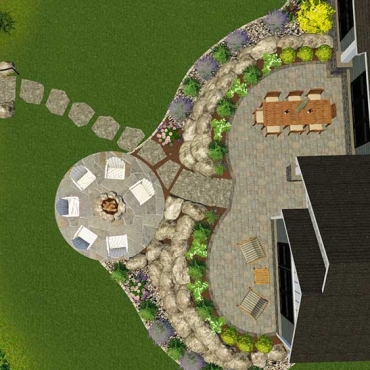 Staircase Landscape Design